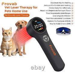 Thérapie au laser froid 1760mW Fisiothérapie Portable Réhabilitation Élongation Musculaire