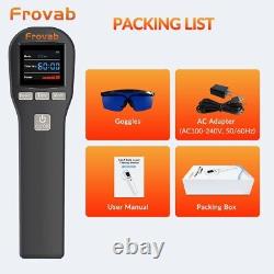 Thérapie au laser froid LLLT de 808+660nm avec lumière rouge portable Photobiomodulation
