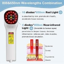 Thérapie au laser rouge pour la douleur : thérapie par lumière infrarouge proche pour la réparation des tissus