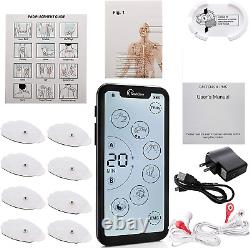 Thérapie par impulsions électriques de choc électrique TENS Unit EMS Machine Soulagement de la douleur Masseur musculaire