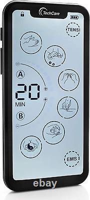 Thérapie par impulsions électriques de choc électrique TENS Unit EMS Machine Soulagement de la douleur Masseur musculaire