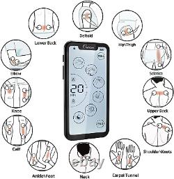 Thérapie par impulsions électriques de choc électrique TENS Unit EMS Machine Soulagement de la douleur Masseur musculaire