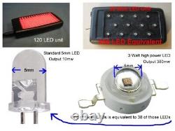 Thérapie par la lumière LED portable à double puissance de 660 nm rouge / 850 nm infrarouge avec ventilateur