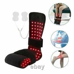 Thérapie par la lumière infrarouge rouge 660nm&880nm pour le soulagement de la douleur du dos, de la taille et des pieds avec bande enveloppante