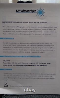 Thérapie par la lumière rouge LZR UltraBright 12.5 W d'occasion