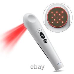 Thérapie par la lumière rouge au laser froid de 650nm 808nm puissante pour le soulagement de la douleur corporelle avec lunettes de protection