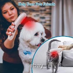 Thérapie par laser froid KTS pour les humains et les animaux de compagnie : physiothérapie par lumière rouge pour soulager la douleur