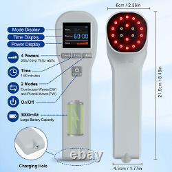 Thérapie par laser pour la fasciite plantaire Dispositif LLLT à lumière rouge 650nm 808nm pour la douleur