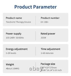 Thérapie par les pieds terahertz P90 P100 Suyzeko Thz appareil terahertz pour la santé
