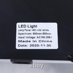 Thérapie par lumière rouge et lampe à infrarouge proche pour panneau de thérapie pliable corporel