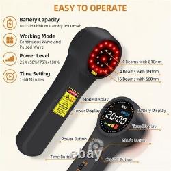 Toponechoice 24 Dispositif de Lumière Rouge à Diodes Améliore la Capacité Antiinfectieuse Locale
