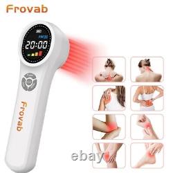 Traitement de la douleur au bas du dos 980+810+660nm Thérapie LLLT Portable au laser froid