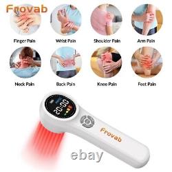 Traitement de la douleur au bas du dos 980+810+660nm Thérapie LLLT Portable au laser froid