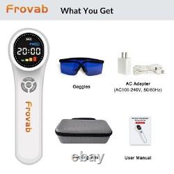 Traitement de la douleur au bas du dos 980+810+660nm Thérapie LLLT Portable au laser froid