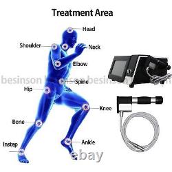 Traitement des ondes de choc pneumatiques pour ED: Machine de soulagement des douleurs corporelles en thérapie physique