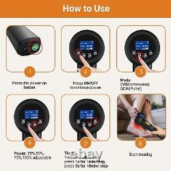 Traitement par Laser Froid pour Neuropathie Thérapie Laser Haute Puissance 808nm15+650nm10
