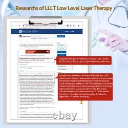 Traitement par Laser Froid pour Neuropathie Thérapie Laser Haute Puissance 808nm15+650nm10