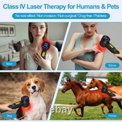 ZJKC 5W Classe 4 Traitement au Laser Cool Thérapie par Lumière Rouge Infrarouge pour Soulagement de la Douleur