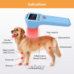 ZJZK Thérapie par la lumière rouge au laser froid 650nm + 808nm 20Diodes pour le soulagement de la douleur arthritique